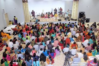 Cultural program inside Kripalu Bhavan (Prayer Hall)320.jpg